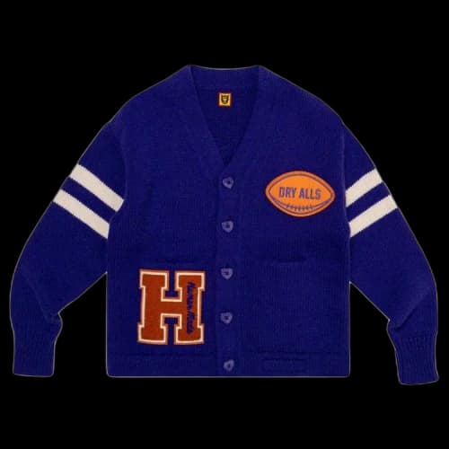 Human Made Low Gauge Knit Cardigan 'Purple'