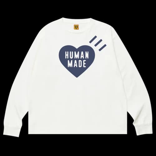 Human Made Daily Long-Sleeve T-Shirt 'Navy'