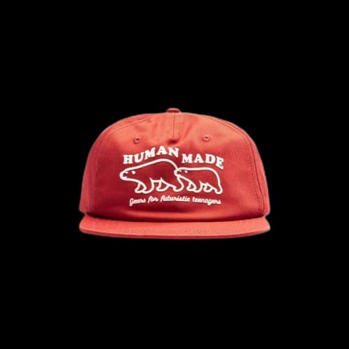 Human Made 5 Panel Cap #2 'Red'