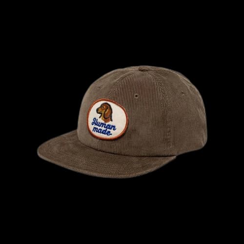 Human Made 6 Panel Corduroy Cap 'Grey'
