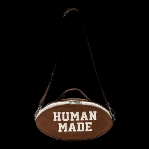 Human Made Rugby Ball Bag 'Brown'