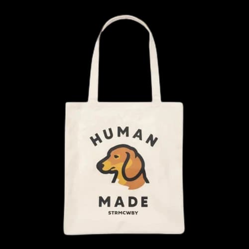 Human Made Book Tote Bag 'White'