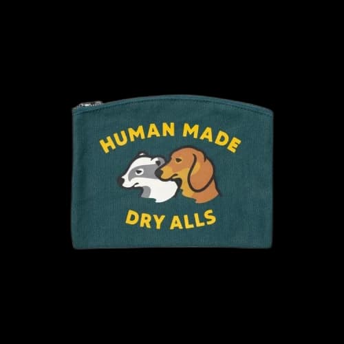 Human Made Bank Pouch 'Green'