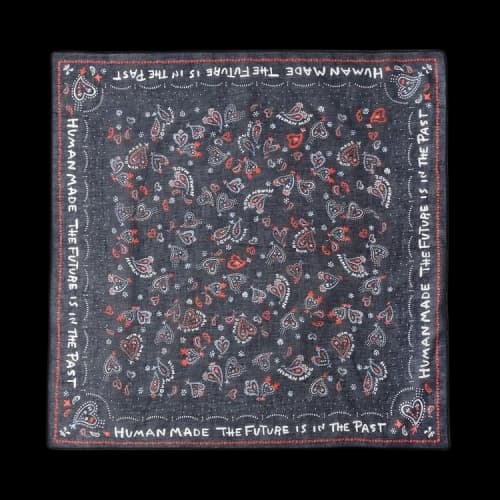 Human Made Paisley Bandana 'Navy'