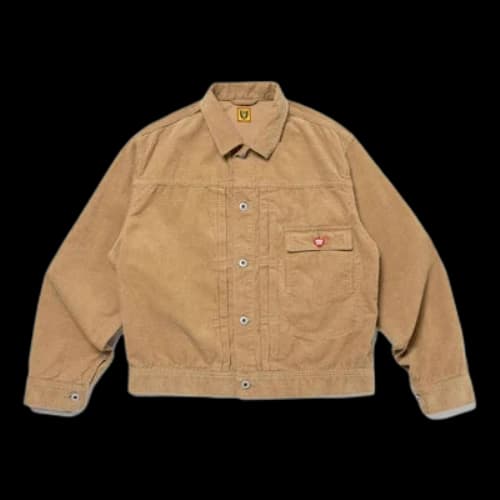 HUMAN MADE Dachs Corduroy Work Jacket 'Beige'