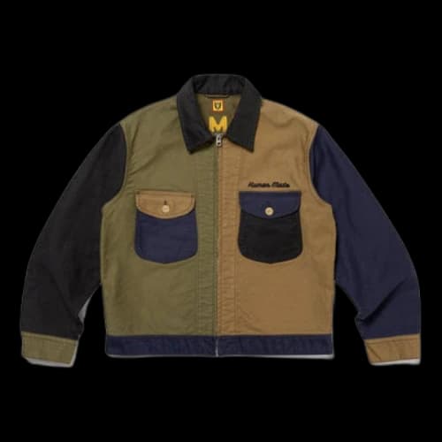 HUMAN MADE Zip Up Work Jacket 'Navy'