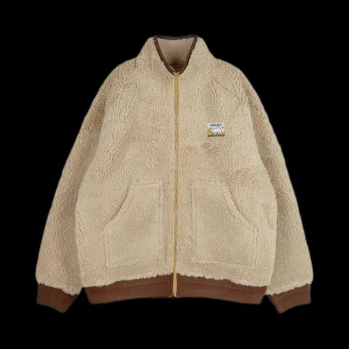 Human Made Boa Fleece Jacket 'Beige'