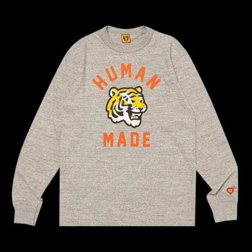 Human Made Graphic Long-Sleeve T-Shirt 'Grey'