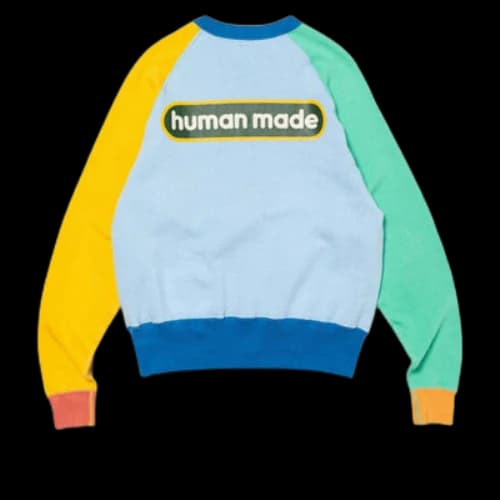 HUMAN MADE Crazy Tsuriami Sweatshirt 'Blue'