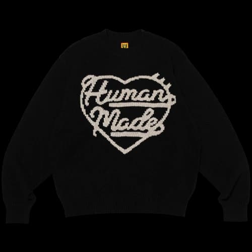Human Made Low Gauge Knit Sweater 'Black'