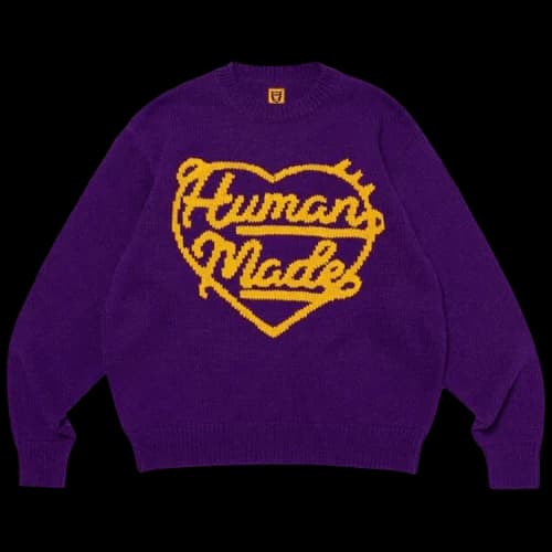 Human Made Low Gauge Knit Sweater 'Purple'