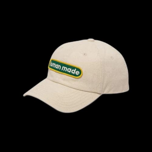 Human Made 6 Panel Cap #3 'White'