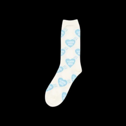 Human Made HM Logo Socks 'Blue'
