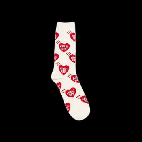Human Made Heart Socks 'Red'