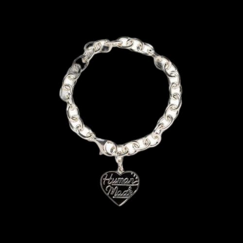 Human Made Heart Bracelet 'Black'