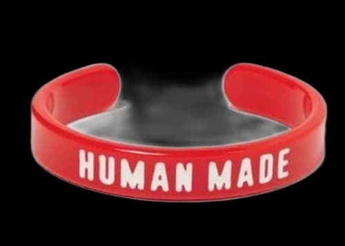 Human Made Acrylic #2 Thick Bangle Red