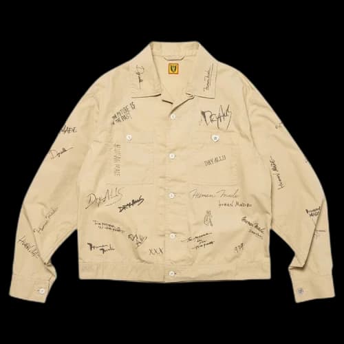 Human Made Printed Short Blouson 'Beige'
