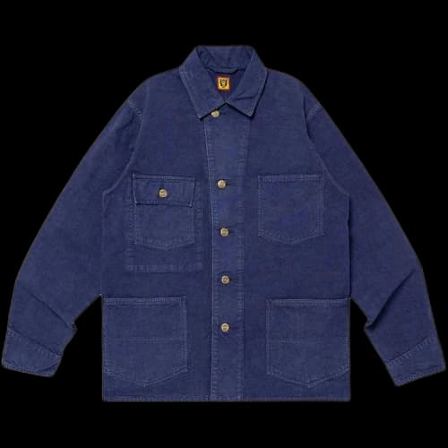 Human Made Garment Dyed Coverall Jacket 'Navy'