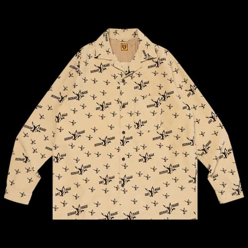 Human Made Camo Print Shirt 'Beige'