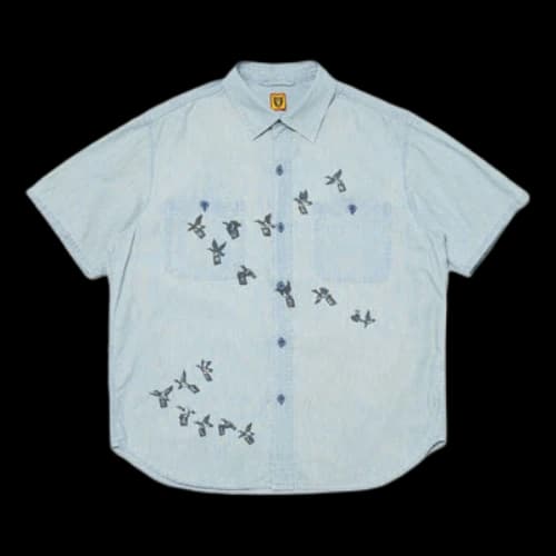 HUMAN MADE Chambray Shirt 'Blue'