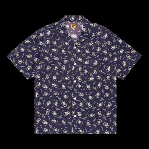 Human Made Beatles Aloha Shirt 'Navy'