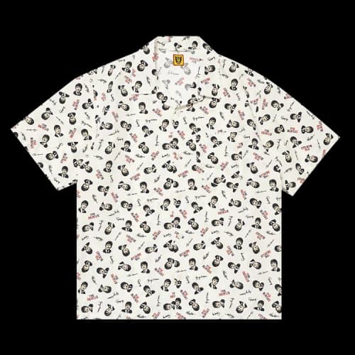 Human Made Beatles Aloha Shirt 'White'