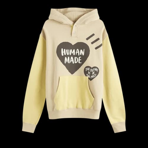 Human Made Colorblock Hoodie 'Beige'