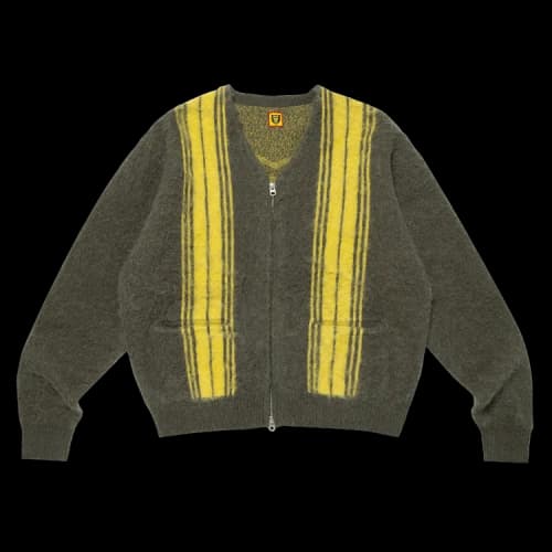 Human Made Zip-Up Cardigan 'Green'