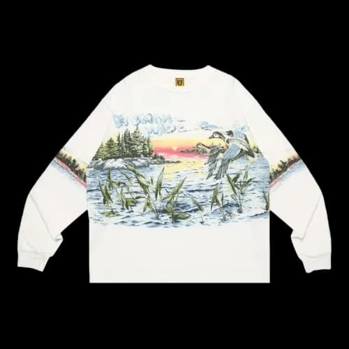 Human Made Graphic Long-Sleeve T-Shirt 'White'
