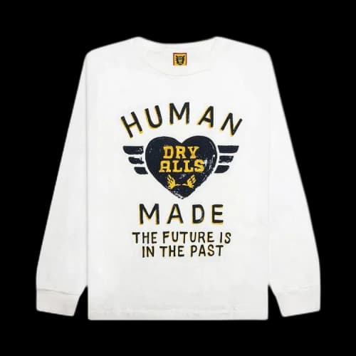 Human Made Graphic Long-Sleeve T-Shirt 'White'