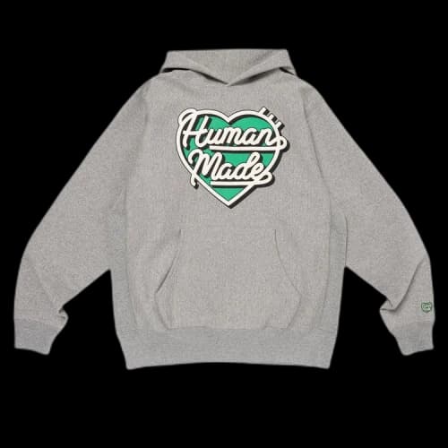 Human Made Heavyweight Hoodie 'Grey'