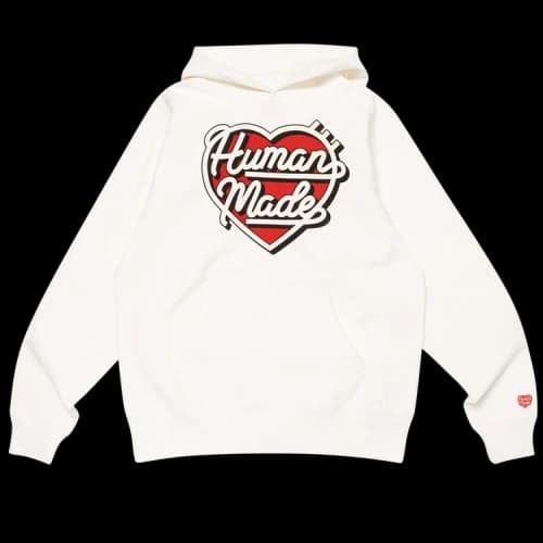Human Made Heavyweight Hoodie 'White'