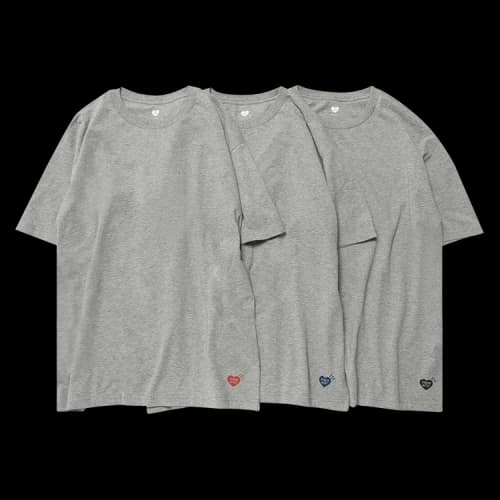 Human Made T-Shirt (3 Pack) 'Grey'