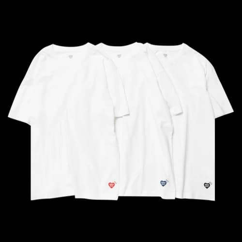 Human Made T-Shirt (3 Pack) 'White'