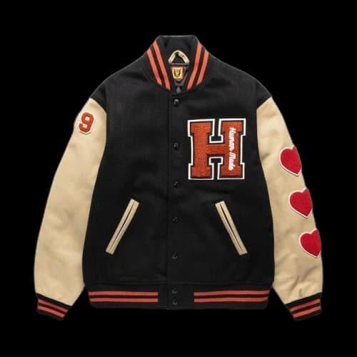 Human Made Varsity Jacket 'Black'