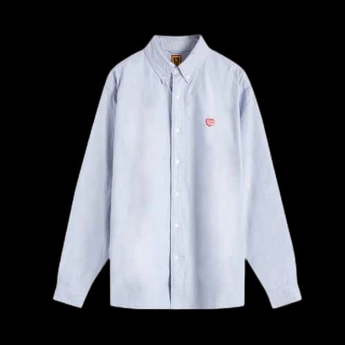 Human Made Oxford Button Down Shirt 'Blue'