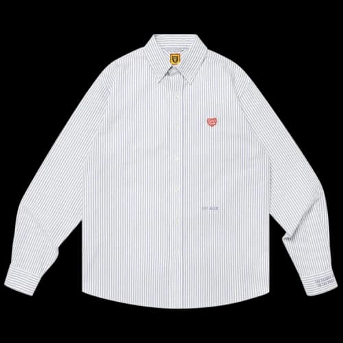 Human Made Striped Oxford BD Shirt 'Blue'