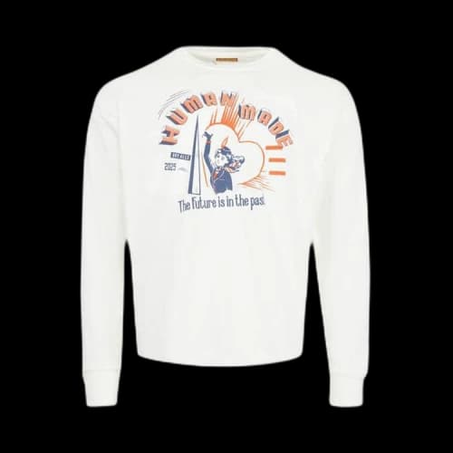 Human Made Graphic Long-Sleeve T-Shirt 'White'