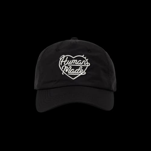 Human Made 6 Panel Nylon Cap 'Black'