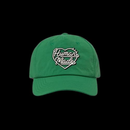 Human Made 6 Panel Nylon Cap 'Green'