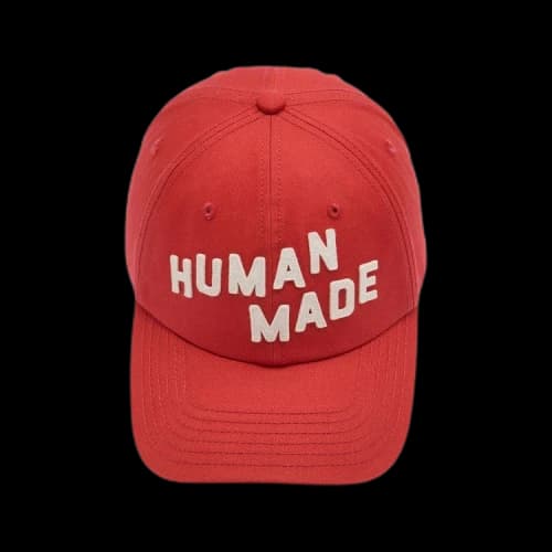 Human Made 6 Panel Twill Cap 'Red'