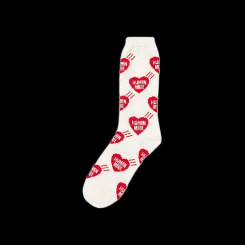 Human Made Heart Socks 'Red'