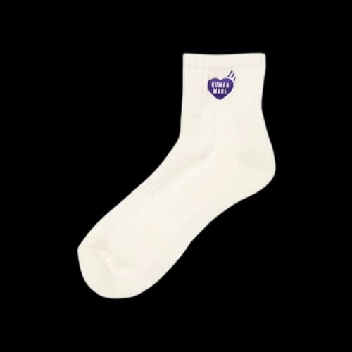 Human Made Pile Short Socks 'White'