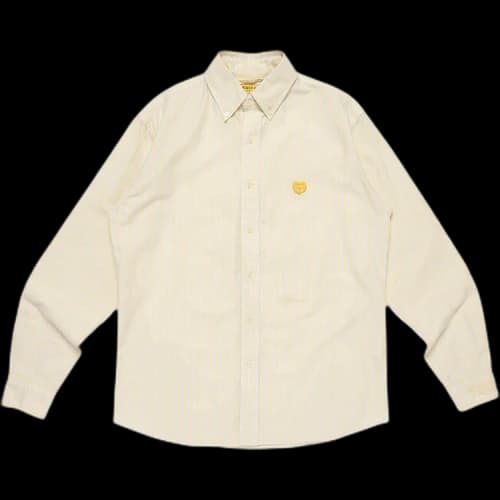 Human Made Striped BD Shirt 'Yellow'
