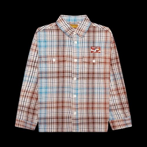 Human Made Check Shirt 'White'