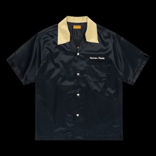Human Made Bowling Short-Sleeve Shirt 'Black'