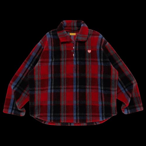 Human Made Fleece Pullover 'Red'