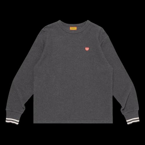 Human Made Thermal Long-Sleeve T-Shirt 'Charcoal'