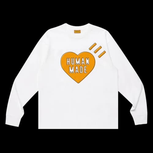 Human Made Graphic Long-Sleeve T-Shirt #5 'White'