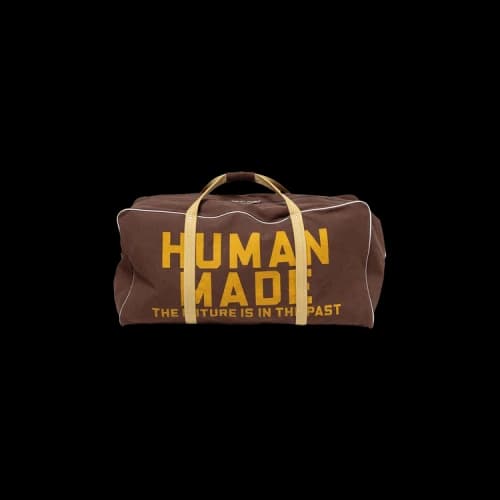 Human Made Canvas Boston Bag Large 'Brown'
